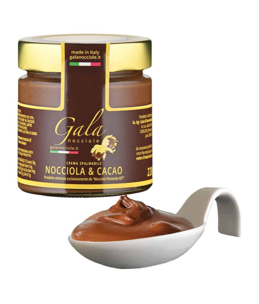 Nocciola & Cacao - Piemonteser Haselnuss-Schoko-Creme