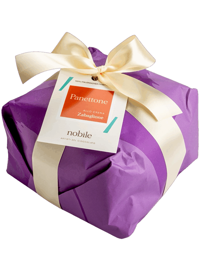 Panettone mit Zabaglione-Creme - ohne Rosinen / ohne kandierte Früchte