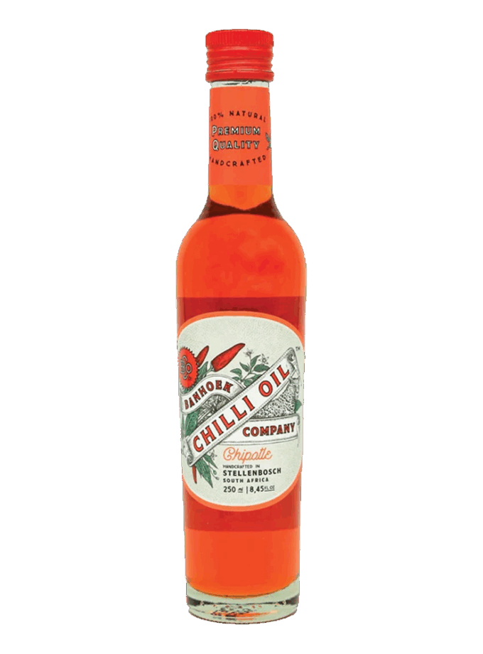 Banhoek Chilli Oil Chipotle - Chilli Öl mit rauchigen Chipotle Chillis
