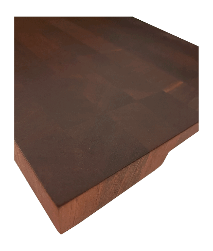 Schneidbrett Sapele Mahagoni -  44 x 31.5 cm - Image 2