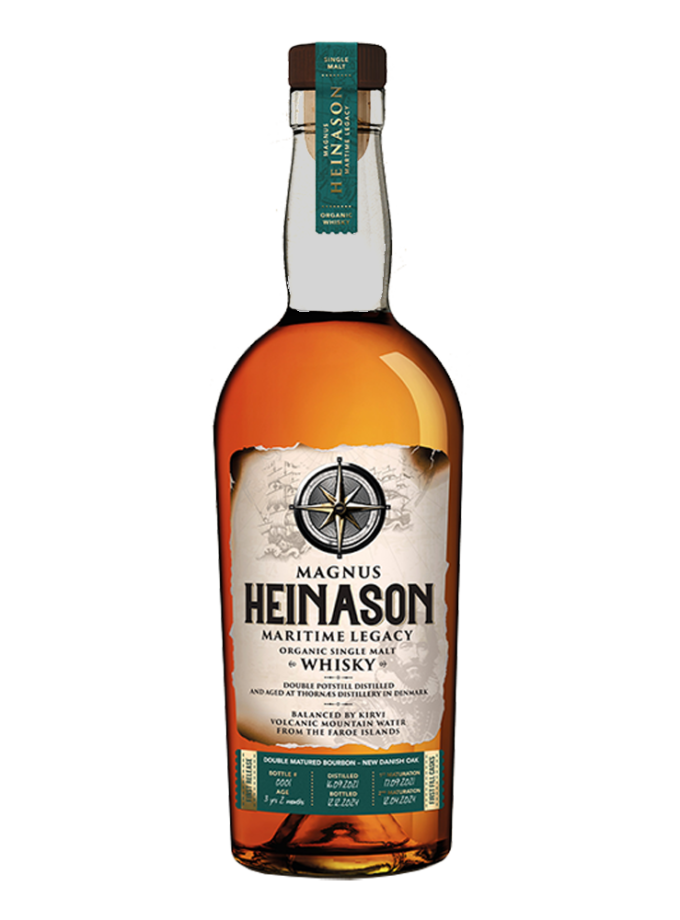 Magnus Heinason Bio Single Malt Whisky - 1. Release, Danish Oak Cask Maturation