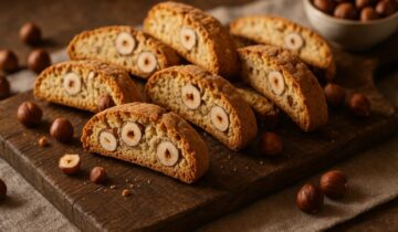Feine Haselnuss-Cantuccini mit Piemonteser Haselnüssen Geröstet IGP