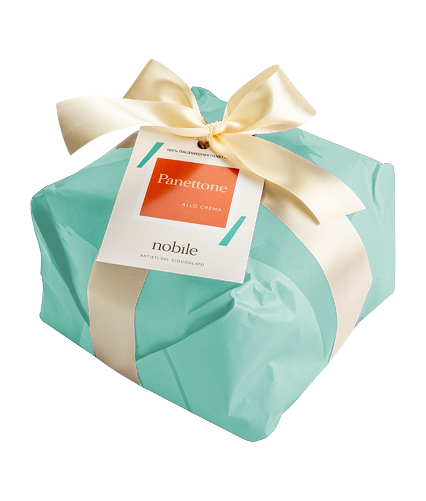Panettone mit Pistazien-Creme - ohne Rosinen / ohne kandierte Früchte